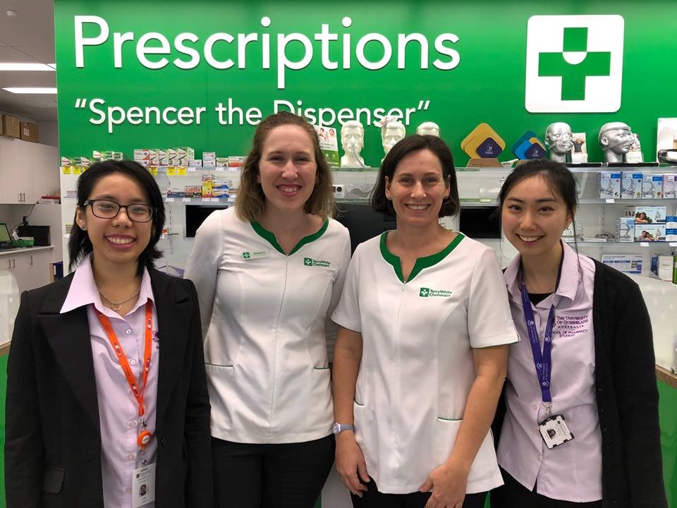 Pharmacy placement experience UQ